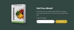 Diet And Nutrition Ebook - Web Page Design For Inspiration