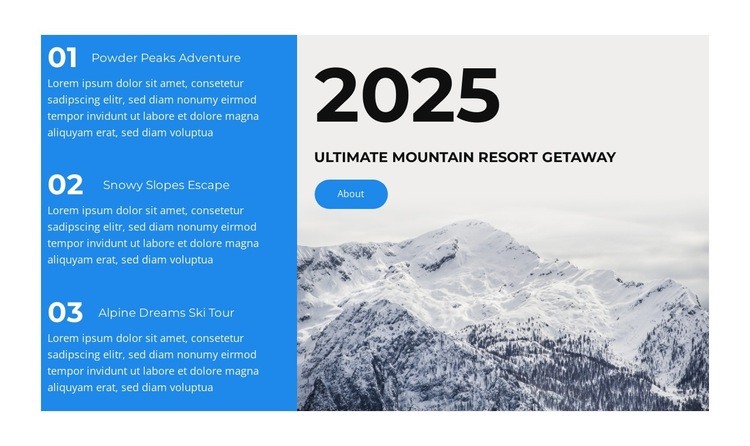 Chase Alpine Adventures Webflow Template Alternative