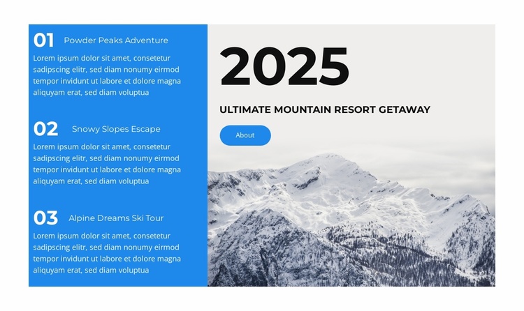 Chase Alpine Adventures eCommerce Template