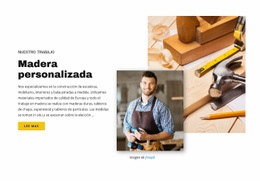 Madera Personalizada - Online HTML Page Builder
