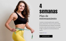 Diseña Tu Plan De Entrenamiento - Plantillas En Línea