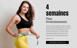 Concevez Votre Plan D'Entraînement