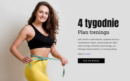 Zaprojektuj Swój Plan Treningu – Strona Docelowa HTML