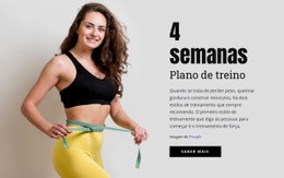 Projete Seu Plano De Treino - Página Inicial Da Funcionalidade