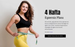 Egzersiz Planınızı Tasarlayın - Çevrimiçi Şablonlar