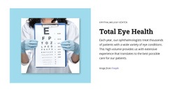 Celkové Zdraví Očí