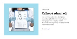 Celkové Zdraví Očí – Přizpůsobitelná Šablona