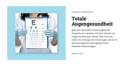 Totale Augengesundheit - Premium-Element-Vorlage