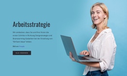 Geschäftsstrategie Arbeiten - Bestes Website-Modell