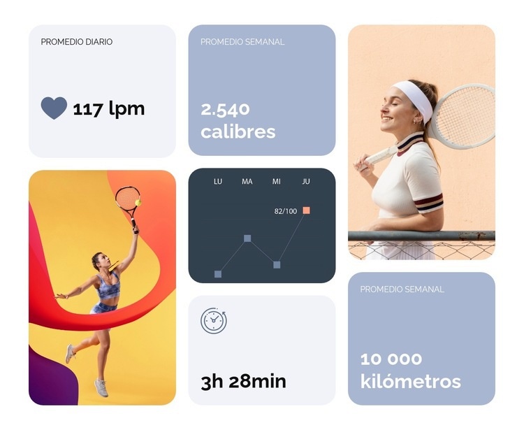 Servicios potentes Plantilla HTML5