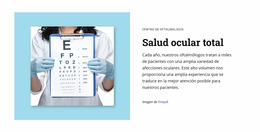 Salud Ocular Total: Plantilla De Sitio Web Joomla Gratuita