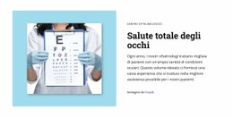 Salute Totale Degli Occhi - Progettazione Gratuita Di Siti Web