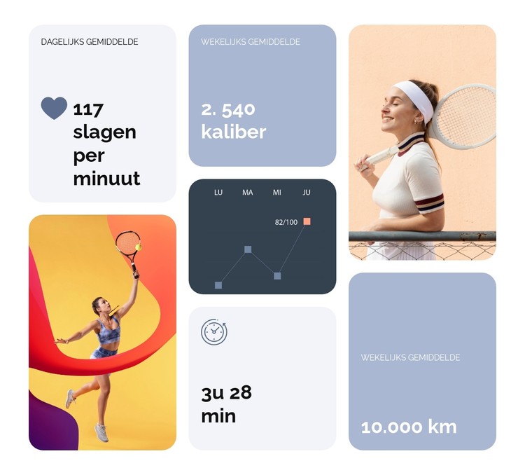 Krachtige services CSS-sjabloon