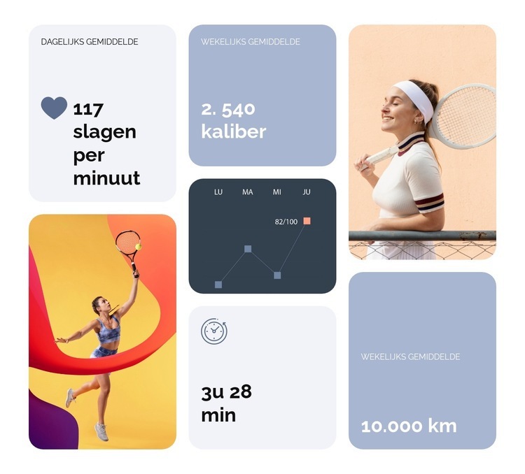 Krachtige services Website ontwerp