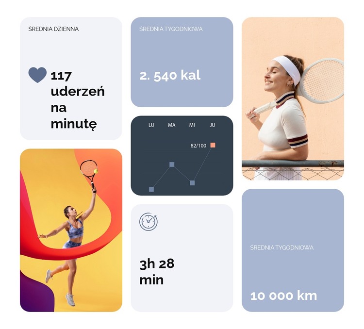 Potężne Serwuje Szablon HTML