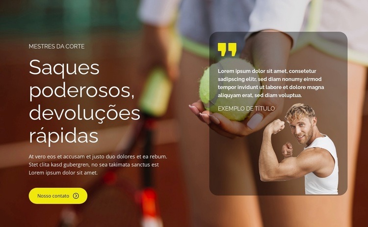 Glória do Grand Slam Landing Page