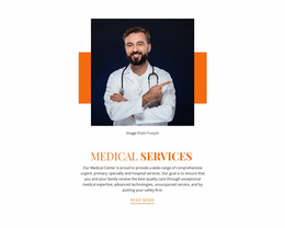 Patient Focus - Custom Website Mockup