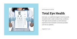 Total Eye Health Color Scheme