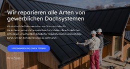 Dachreparaturen CSS-Formularvorlage