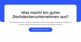 Gewerbedächer, Metalldächer - Responsive HTML Website Designer