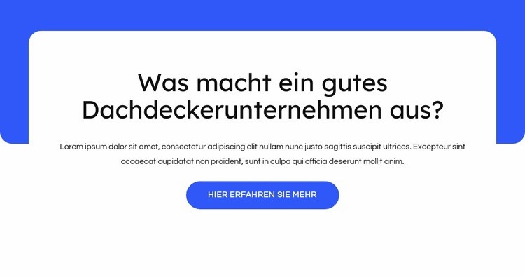 Gewerbedächer, Metalldächer HTML5-Vorlage
