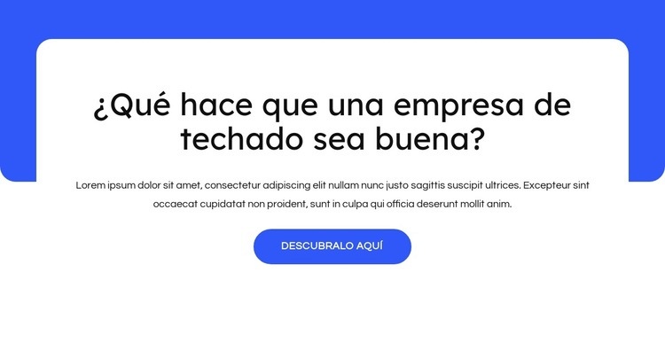 Techado comercial, techos de metal Página de destino