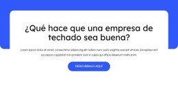 Diseño De Sitio Web Para Techado Comercial, Techos De Metal