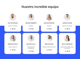 Equipo De La Empresa De Techado: Plantilla De Página HTML