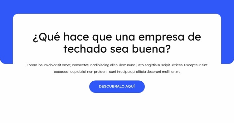 Techado comercial, techos de metal Plantilla Joomla