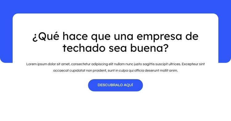 Techado comercial, techos de metal Tema de WordPress