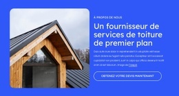 Prestataire De Services De Toiture