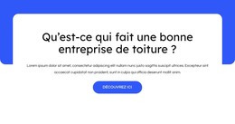 Toiture Commerciale, Toitures Métalliques - Modèle HTML Et CSS