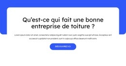 Toiture Commerciale, Toitures Métalliques - Modèle HTML5 De Fonctionnalité