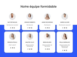 Equipe De L'Entreprise De Couverture - Meilleur Thème WordPress Gratuit