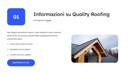 Informazioni Sulla Ditta Di Coperture - Modello Joomla Semplice