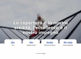 Modello Joomla Pronto Per L'Uso Per Azienda Di Riparazioni Tetti