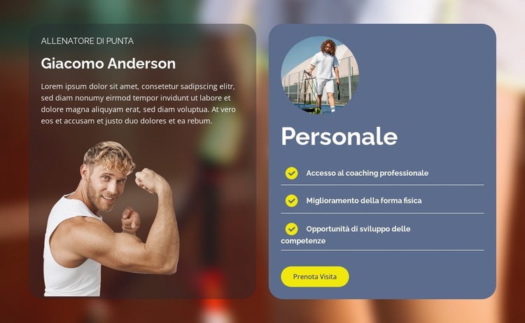 Gioco, set, partita Modello di sito Web