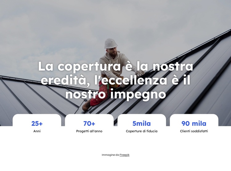 Azienda di riparazioni tetti Tema WordPress