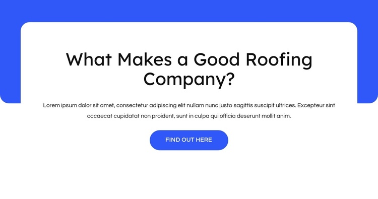 Commercial roofing, metal roofs Joomla Template
