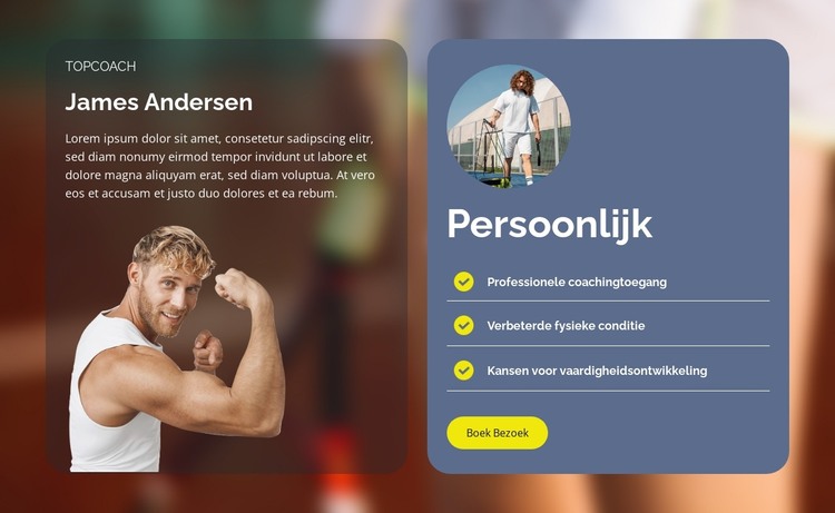 Spel, Set, Wedstrijd HTML-sjabloon