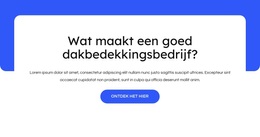 Commerciële Dakbedekking, Metalen Daken - Gratis Download Van WordPress-Thema