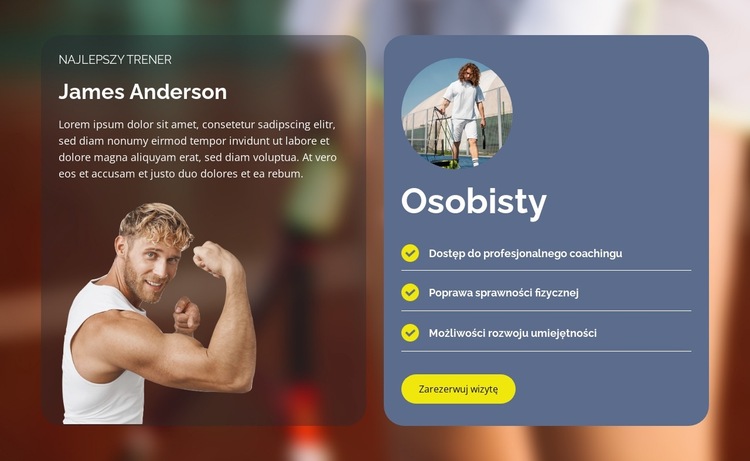 Gra, Set, Mecz Szablon witryny sieci Web