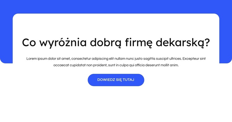 Dachy komercyjne, dachy metalowe Szablon witryny sieci Web