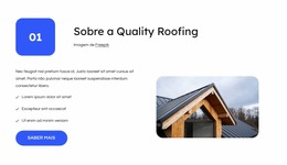 About Roofing Company - Modelo Joomla Simples