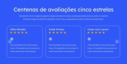 Avaliações Cinco Estrelas - Produtos Multiuso