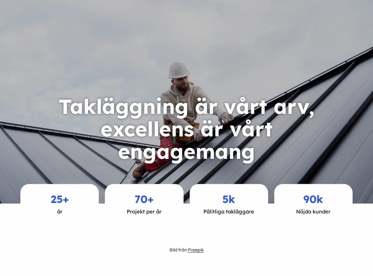 Takreparationsföretag HTML-mall