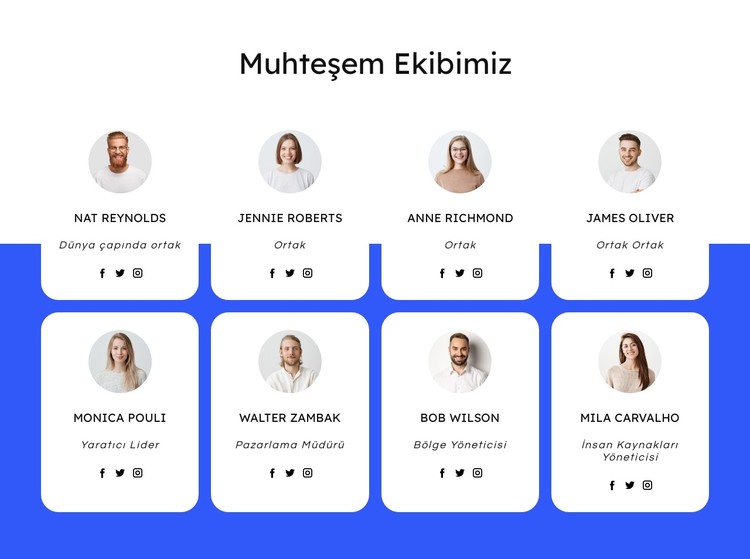 Çatı kaplama şirketi ekibi CSS Şablonu