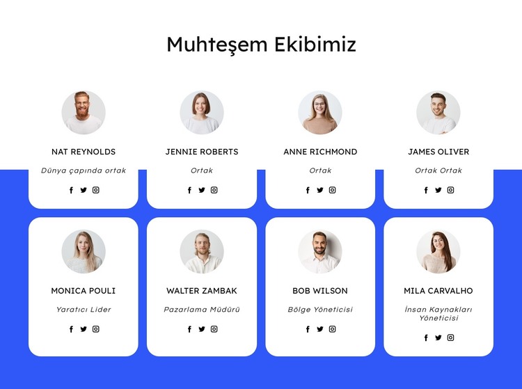 Çatı kaplama şirketi ekibi HTML Şablonu