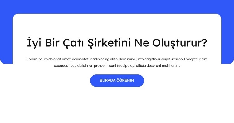 Ticari çatılar, metal çatılar Şablon