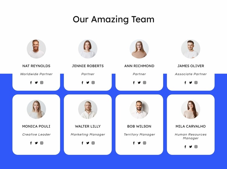 Roofing company team Website Mockup